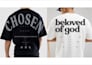 create minimalist typography and custom t shirt design